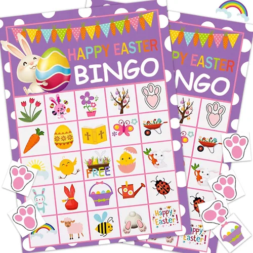 Miniatura 8 de Juego de bingo navideño de Happy Storm para niños y adultos, tarjetas de muñeco de nieve, 24 jugadores, juegos de invierno y actividades festivas