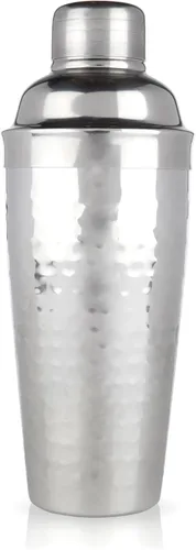 Miniatura 10 de Viski Admiral - Coctelera para cócteles fríos, Margarita, Whisky Sour, vaso de cristal cortado con tapa de acero inoxidable y colador, elegante