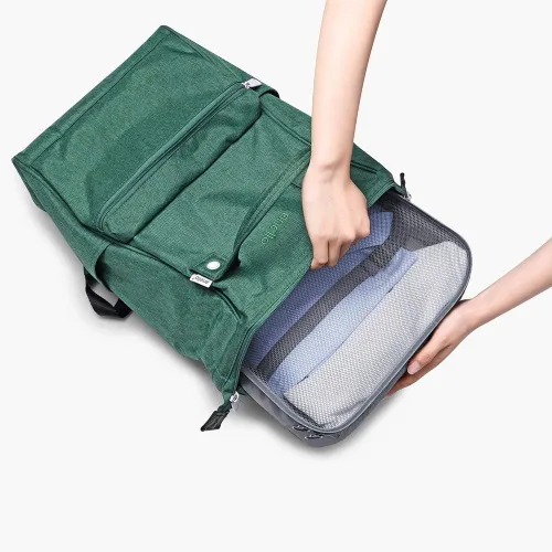 Miniatura 8 de Cubos de embalaje, organizadores de equipaje de viaje con bolsa de aseo