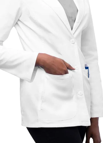 Miniatura 2 de Adar - Abrigos de laboratorio universales para mujer, abrigo de laboratorio de consulta a medida de 28 pulgadas