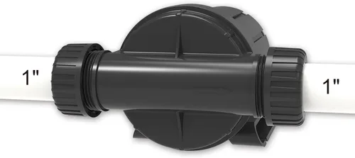 Miniatura 5 de OYO WATER 2600GPH Bomba sumergible en línea para exteriores para estanque, cascada de jardín, fuente - Alta circulación de agua para estanque