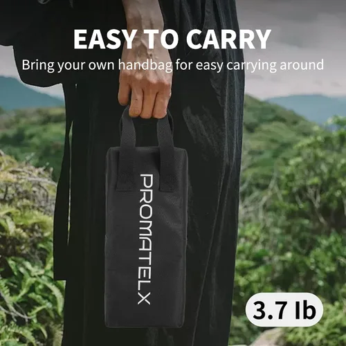 Miniatura 3 de Estufa de cohete portátil, estufa de leña y estufa de mochilero, diseño resistente al viento con bolsa de transporte, perfecta para patio trasero