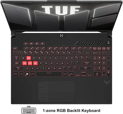 Miniatura 6 de Asus TUF A16 - Laptop para juegos WUXGA 144Hz de 16 pulgadas, AMD Ryzen 7 7445HS, GeForce RTX 4050, 16GB RAM 1TB PCIe SSD, teclado retroiluminado