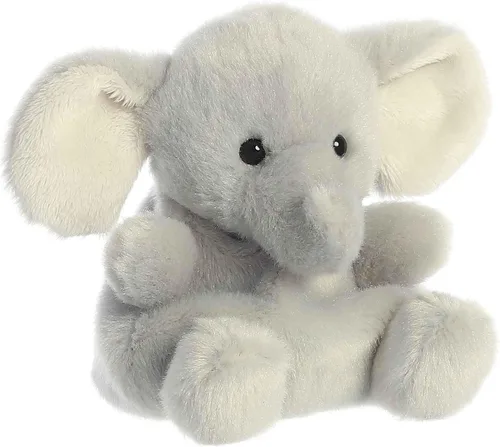 Miniatura 4 de Aurora® Adorable Palm Pals™ Stomps Elephant™ Animal de peluche - Divertido peluche coleccionable para niños y coleccionistas adultos - Perfecto