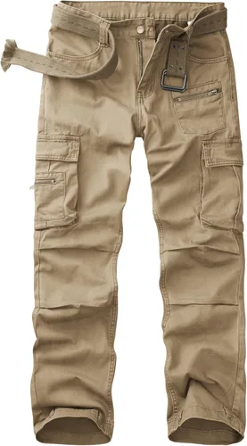 AKARMY Pantalones cargo de ajuste relajado para mujer, pantalones de senderismo para deportes al aire libre, pantalones casuales, pantalones de