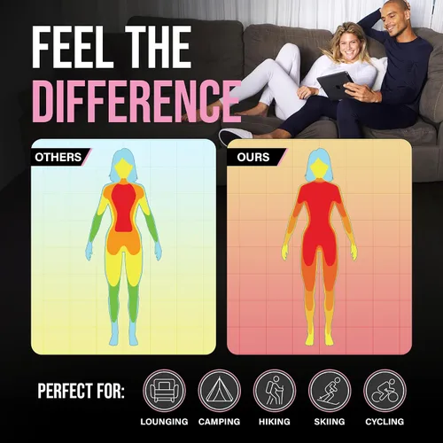 Miniatura 4 de Thermajane Long Johns Thermal Underwear for Women Fleece Lined Base Layer Pajama Set Cold Weather