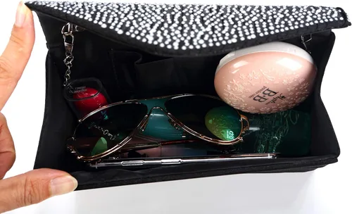 Miniatura 6 de Nodykka Monederos y bolsos de mano de noche, bolsos cruzados clásicos para boda, fiesta, bolso de hombro para mujer