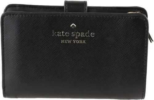 Miniatura 2 de Kate Spade New York Staci - Cartera plegable compacta mediana Negro - Cartera plegable