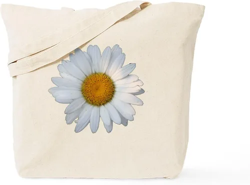Miniatura 10 de CafePress Daisies - Bolsa de lona natural, estilo victoriano, vintage, reutilizable, bolsa de compras
