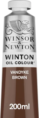 Winsor & Newton Tubos de pintura Winton de aceite Vandyke Marrón
