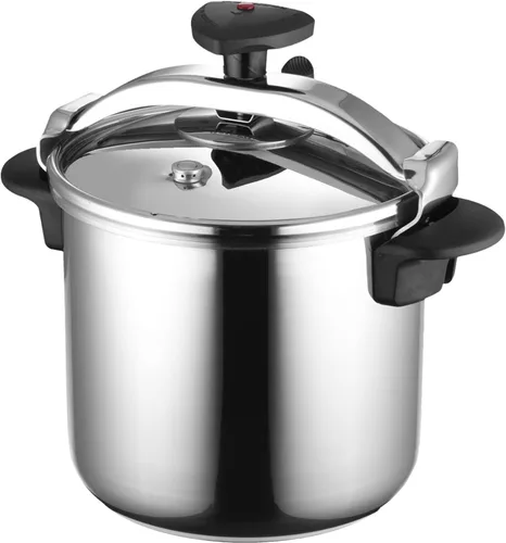 Miniatura 12 de Magefesa Star Recta - Olla a presión tradicional 14L, acero inoxidable 18/10, para todo tipo de cocinas, inducción, 3 sistemas de seguridad