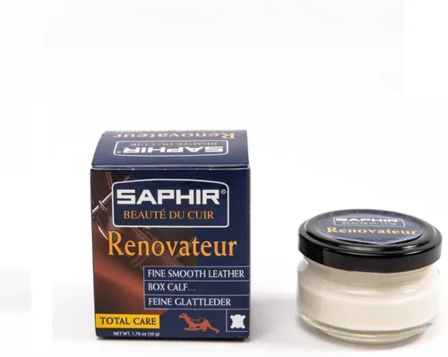 Miniatura 2 de SAPHIR Beauté du Cuir Renovateur - Cleans, Nourishes, Protects and Shines - with Chamois Cleaning Cloth