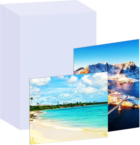 Miniatura 8 de Veroave 100 hojas de papel fotográfico, papel fotográfico brillante premium de 3.5" x 5", papel de imagen de 180 gsm, papel brillante para impresora