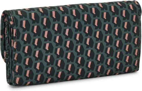 Miniatura 4 de Kipling Money Land para mujer, tecnología RFID anti-hacker, billetera de nailon a presión