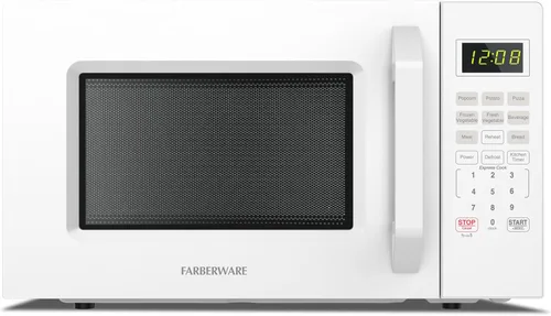 Miniatura 12 de Farberware - Horno microondas de encimera de 0.7 pies cúbicos – 700 vatios de potencia, configuraciones de cocción automática, descongelación, fácil