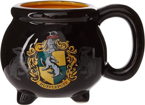 Miniatura 7 de Silver Buffalo Harry Potter Hogwarts House Ravenclaw Crest Cauldron - Taza de cerámica esculpida en 3D, 20 onzas