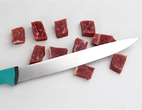 Miniatura 7 de YOUSUNLONG Cuchillo de trinchar de 8 pulgadas – Hoja de acero de molibdeno de alto carbono – Cuchillos para cortar carne – Mango ergonómico