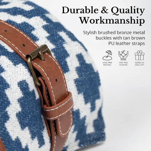 Miniatura 5 de Komorebi Manta de picnic extra grande – 78 x 59 pulgadas – Manta impermeable para exteriores, plegable y portátil a prueba de arena, tapete de viaje