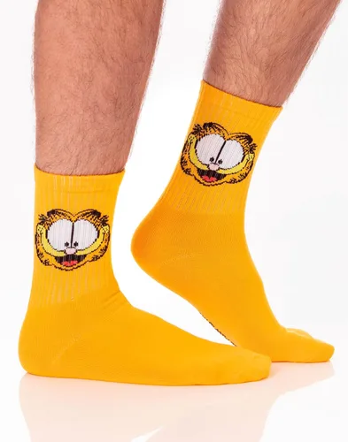 Miniatura 6 de Garfield Calcetines 3 Pack Adultos Unisex Gato Película Multicolor Calzado