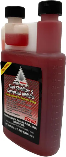 Miniatura 7 de CYCLEMAX Un paquete para estabilizador de combustible e inhibidor de corrosión Honda 08732-3200 contiene una botella de 32 onzas y un embudo