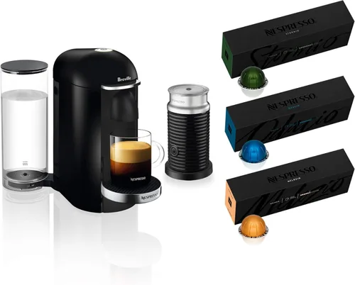 Breville Nespresso - Máquina de lujo de café y exprés VertuoPlus