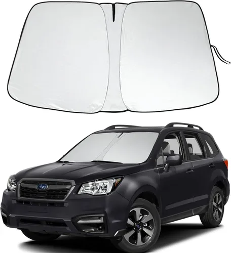 Parasol para parabrisas delantero mejorado 2026 apto para Subaru Forester Crossover, Base, Premium, Sport, Limited 2015-2018, plegable, mantiene tu