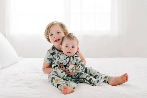 Miniatura 4 de KicKee Pajama Sets from our Year Round Celebration Collection, Matching Top and Bottom Sleepwear Set, Babies and Kids PJ Set