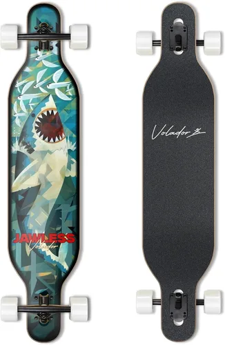 Miniatura 9 de VOLADOR Urban Freeride Pro Longboard Patineta Cruiser Adaptativa de 42 pulgadas Arce de América del Norte Longboard Camber Concave Drop