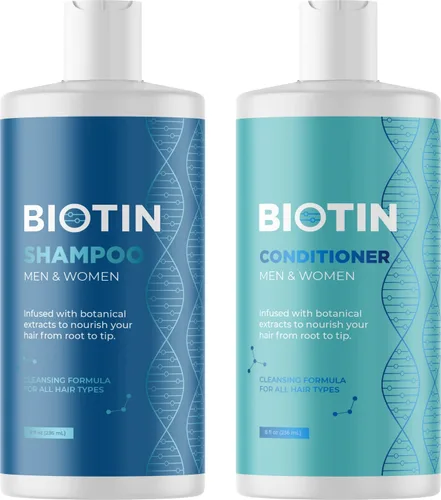 Miniatura 2 de Productos para engrosar el cabello para mujeres y hombres, champú para engrosar el cabello sin sulfato y acondicionador de crecimiento del cabello