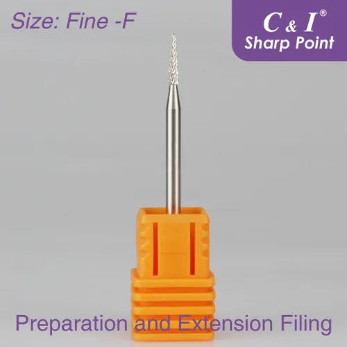 Miniatura 4 de C & I Taladro de uñas de punta afilada Efile de máquina de taladro eléctrico de uñas, herramienta técnica de uñas para preparación, extensión