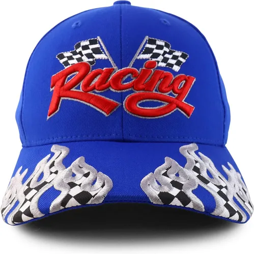 Miniatura 2 de Gorra de béisbol estructurada con llama bordada en 3D