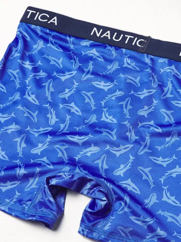 Miniatura 2 de Nautica Paquete de 4 calzoncillos tipo bóxer micro para hombre