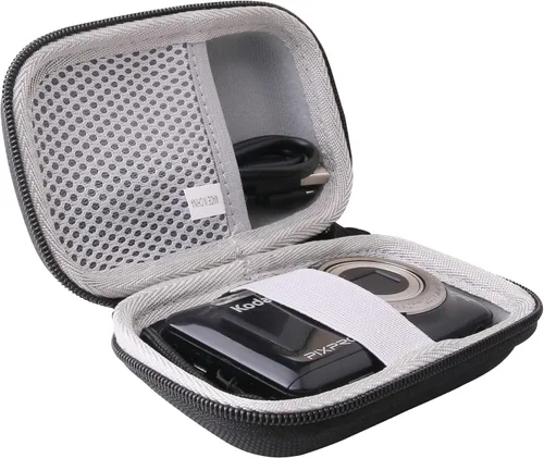 Miniatura 4 de Funda rígida de EVA compatible con KODAK PIXPRO C1/KODAK FZ55/FZ45/FZ43 Funda de protección de cámara digital. (negro)