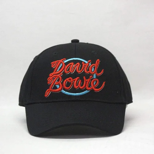 Miniatura 2 de David Bowie Flash 1978 World Tour Gorra de béisbol oficial ajustable, Gira mundial de 1978