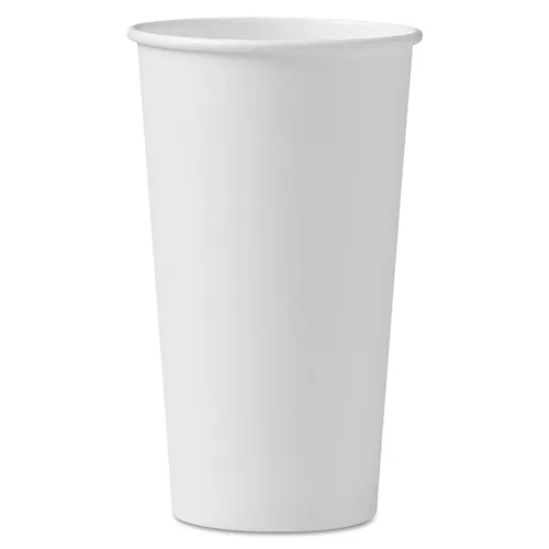 Miniatura 2 de SOLO Vaso térmico de papel, 12 oz., Blanco, 50 Vasos/Paquete (412WN-2050)