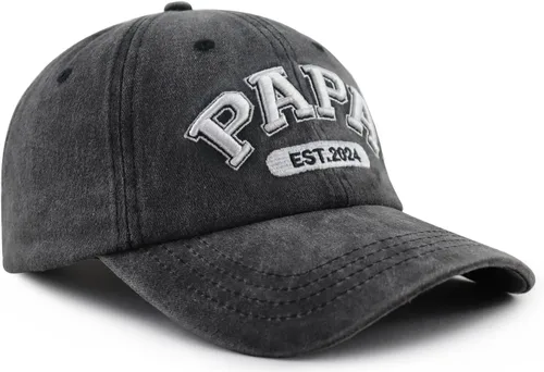 Miniatura 3 de Papa Est 2024 - Gorra de béisbol para hombre, divertida gorra de béisbol ajustable de algodón bordado en 3D
