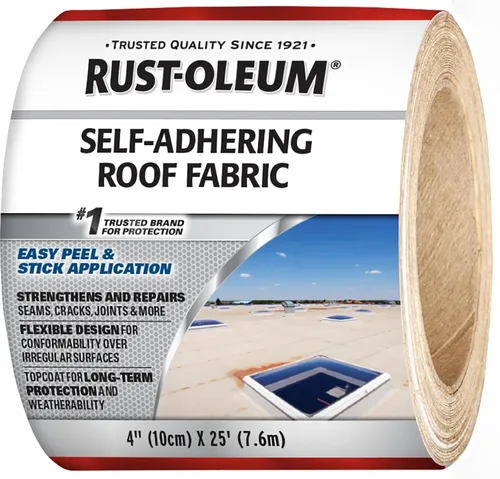 Miniatura 9 de Rust-Oleum Cinta autoadhesiva para techos de tela, rollo de 4 "x 16