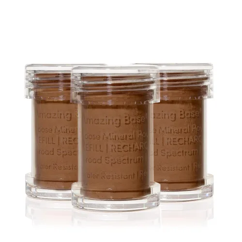 Miniatura 11 de jane iredale Amazing Base - Polvo mineral suelto, base luminosa con SPF 20, sin aceite, sin talco y sin peso, vegano y libre de crueldad animal