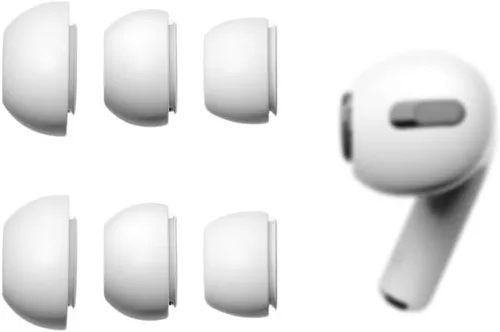 ALXCD Puntas para los oídos compatibles con AirPods Pro y auriculares de 2ª generación, pequeñas/medianas/grandes, 3 pares de puntas de silicona