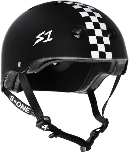 Miniatura 44 de Casco S1 Lifer para patinaje en monopatín, BMX y patinaje sobre ruedas Brillo rosa intenso