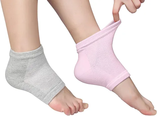 Codream calcetines talón gel humectante ventilado, para el día o la noche, juegos para el cuidado del píe, dedo abierto, nuevo tratamiento para la
