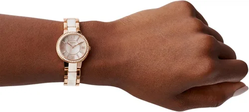 Miniatura 12 de Fossil Women's Virginia Quartz Stainless Steel Three-Hand Watch
