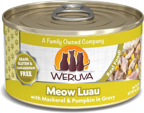 Miniatura 11 de Weruva Asian Fusion - Comida clásica para gatos, fusión asiática con atún y shirasu en salsa, lata de 5.5 onzas (paquete de 24)