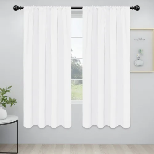 Miniatura 111 de Easy-Going - Cortinas opacas con bolsillo para varilla para el dormitorio, cortinas para ventanas que oscurecen la habitación o la sala de estar