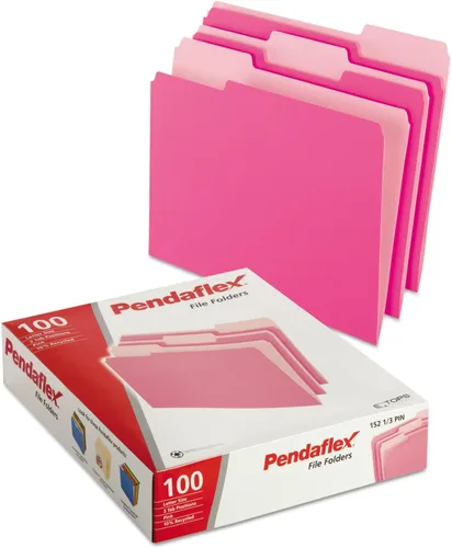 Miniatura 78 de Pendaflex Carpetas de archivos a color de dos tonos