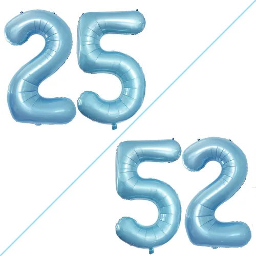 Miniatura 203 de Goer, conjunto de globos de papel aluminio para decoraciones de cumpleaños, globos de las letras de feliz cumpleaños y de números Oro