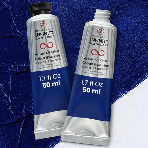 Miniatura 15 de Caja de Blancos de ZenART para tonos impecables - 200 ml de blanco de titanio, 50 ml de blanco de zinc y titanio y ocre amarillo de Nápoles - Caja