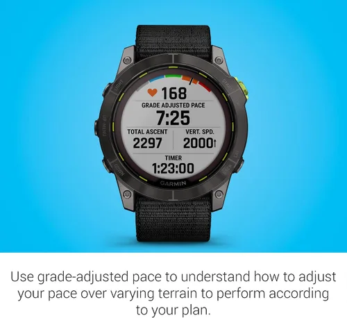 Miniatura 5 de Garmin Enduro™ 2 – Reloj de ultrarendimiento, batería GPS de larga duración, carga solar, mapas precargados