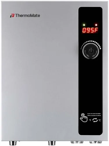 Miniatura 8 de Calentador de agua sin tanque eléctrico 120V, ThermoMate 3500W pequeño bajo demanda, calentador de agua caliente instantáneo con pantalla