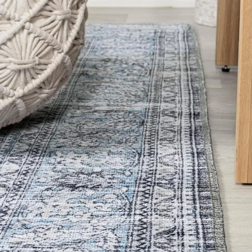 Miniatura 7 de JONATHAN Y Bausch - Alfombra lavable a máquina de 2 x 8 pies, felpilla envejecida y bohemia para sala de estar, dormitorio, cocina, oficina, fácil